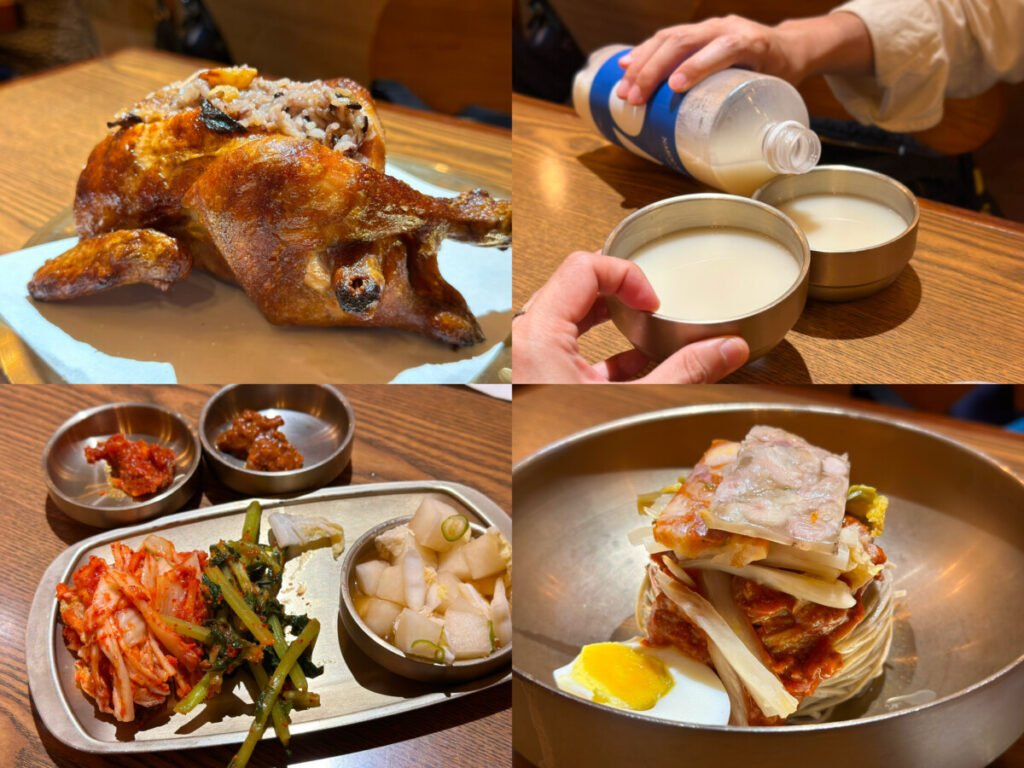 Signature Dishes in Gyelyugwan